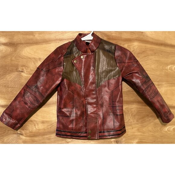 Guardians of the Galaxy Star Lord Jacket Size 5/6 Disney Store Marvel Costume - Picture 1 of 8